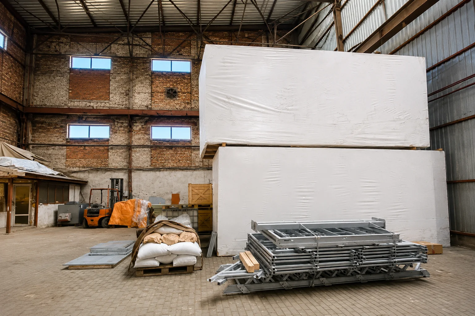 Пролёт 2, 2 988 м², комплекс Коломна Хэви
